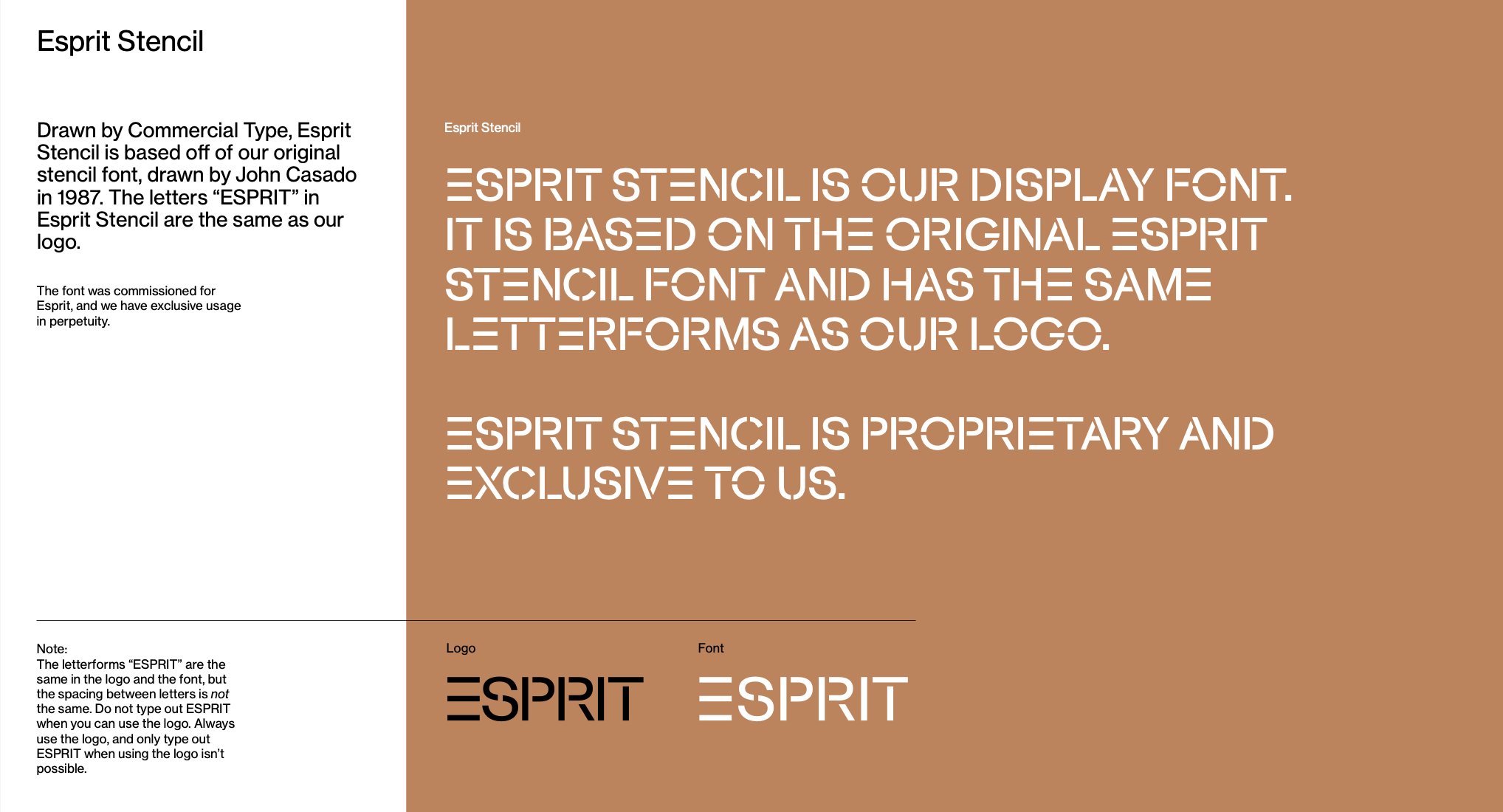 Esprit campaign